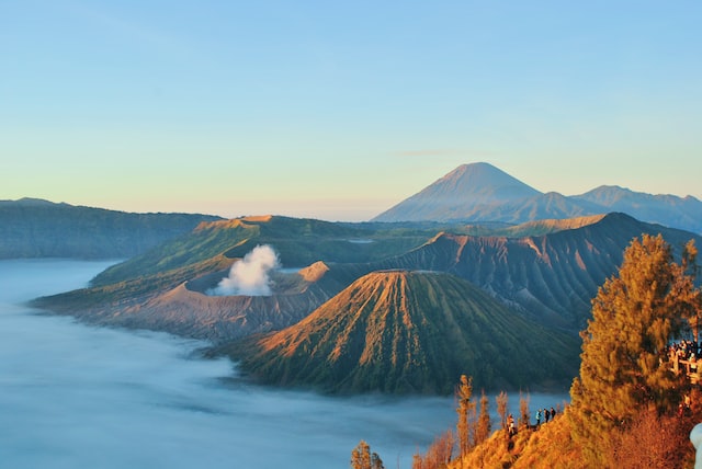 Bromo Mountain en Indonésie