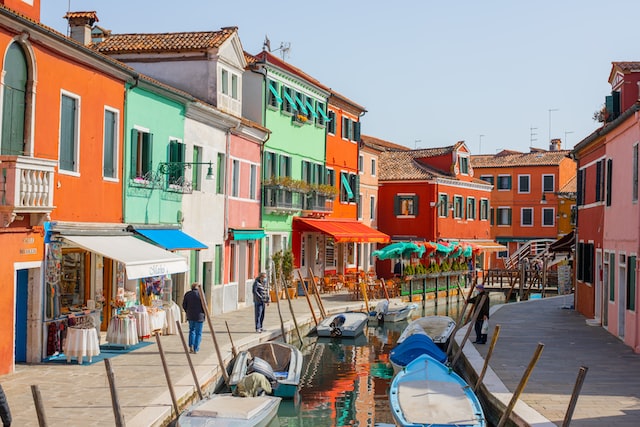 Burano en Italie