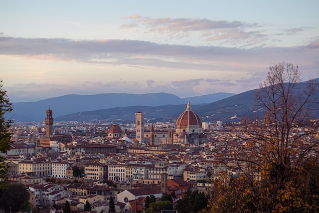 Ville de Florence en Italie