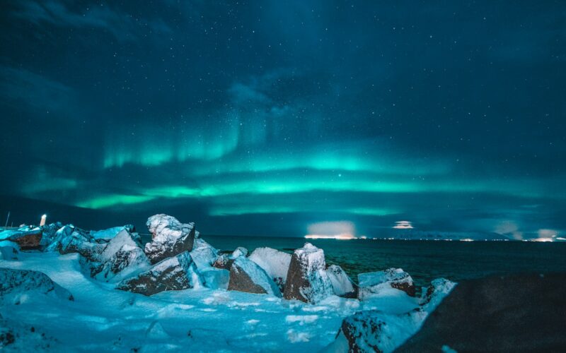 Aurores boréales Islande