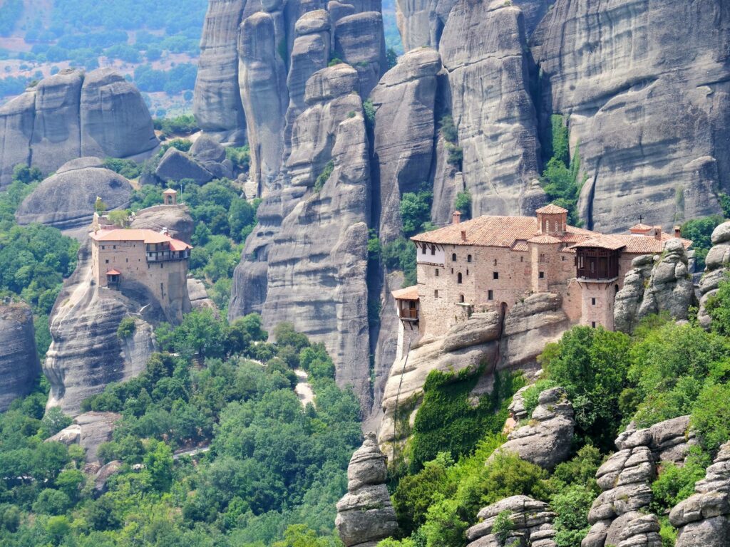 Monastère de Kalampaka en Grèce