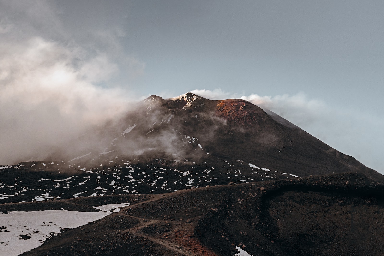 Mont Etna en Italie